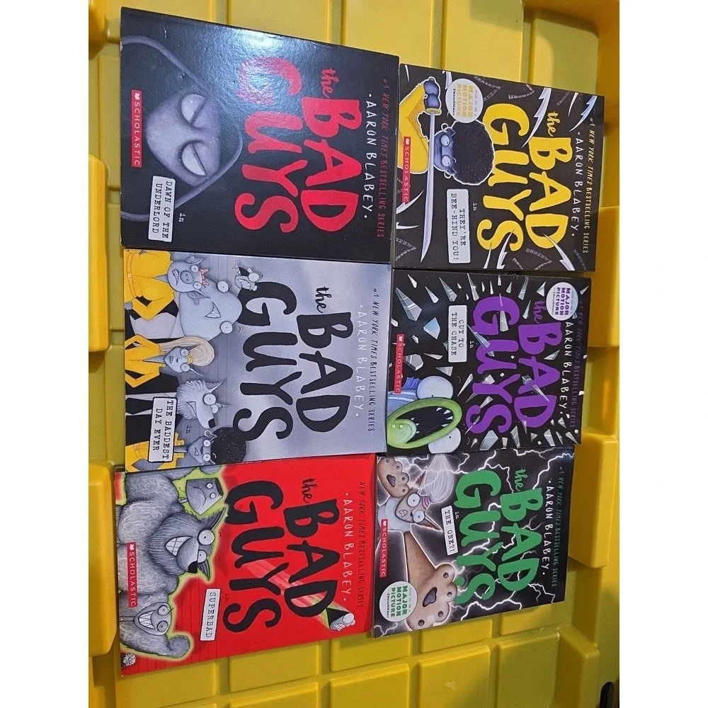Lot‎ of 6 The Bad Guys Books, 8, 10, 11, 12, 13, 14
